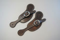 Handmade Leather Bib Spur Straps | Premium Handcrafted Western Gear