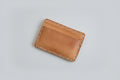 Hand-Stitched Leather Card Holder | Minimalist Handmade Slim Wallet