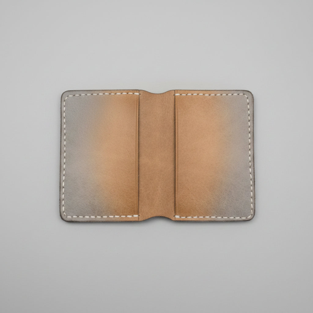 Handmade 6-Pocket Leather Wallet – Hand-Stitched Classic Minimalist Design