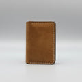 Handmade 6-Pocket Leather Wallet – Hand-Stitched Classic Minimalist Design