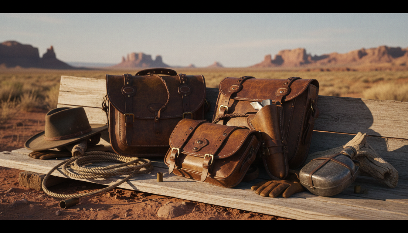 handmade leather western accessories
